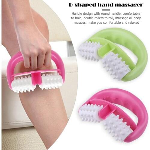 D Type Fat Control Roller Massager Cellulite Leg Abdomen Neck Buttocks Fast Anti Cellulite Face Lift Tools Roller