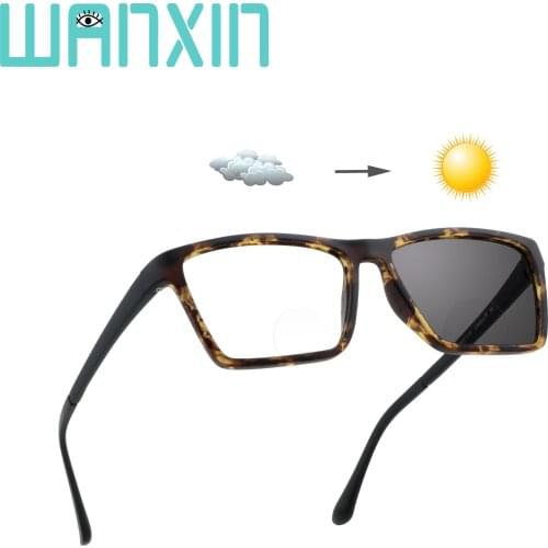 Wanxin Sale in Bifocal Glasses,Photochromic Dark Grey Sunglasses