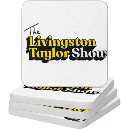 The Livingston Taylor Show Diatomaceous Earth Square Round Coaster Water Absorption Cup Bonsai Mat Soap Pad Diameter 10cm