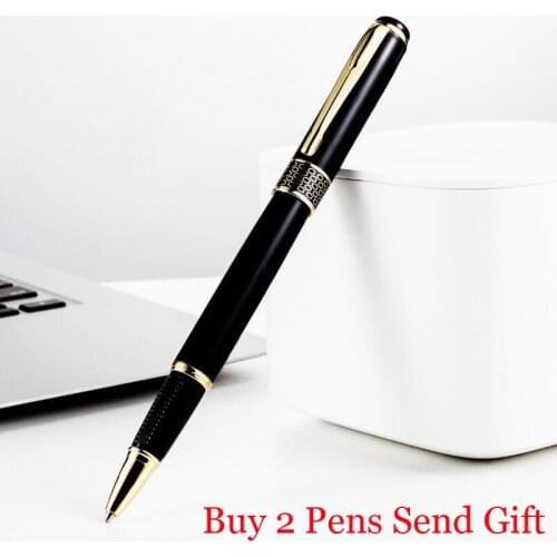 High Quality Brand Business Men Writing Ballpoint Pen Office Executive Signature Pen Buy 2 Pens Send Gift