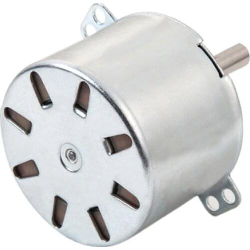 DC 24 110V 220V RPM High Speed Strong Magnetic Power High Torque Electric Machinery 1.5 2 3 4 5 8 15 20 25 30(rpm) Micro Motor