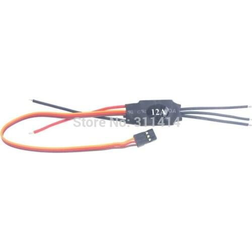 1piece Simonk 12A 2-3s Brushless ESC Speed Controller For QAV250 FPV KK 260 RC Quadcopter 4-Axis Aircraft Frame