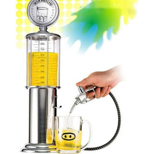 1000MLBar Family Liquor Beer Decanter Water Glasses Large Gun Pump Gas Station Beverage Juice Dispenser Machine Drinking Vessels