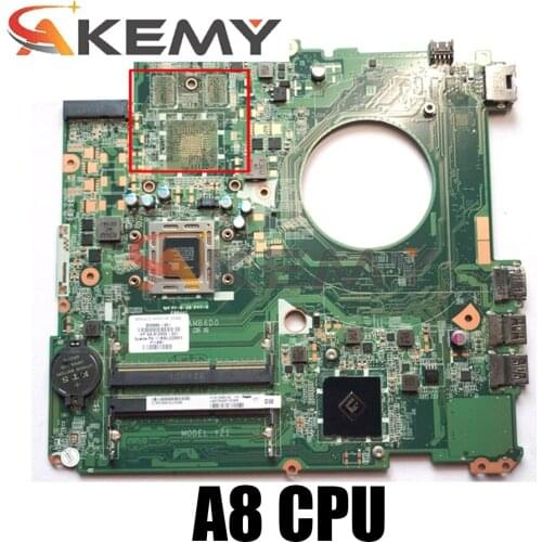Akemy DAY21AMB6D0 REV:D FOR HP PAVILION 17-F 17-P Mainboard Notbook PC A8-7050M CAN FIT DAY23AMB6F0 REV:F 809986-601 Test Ok