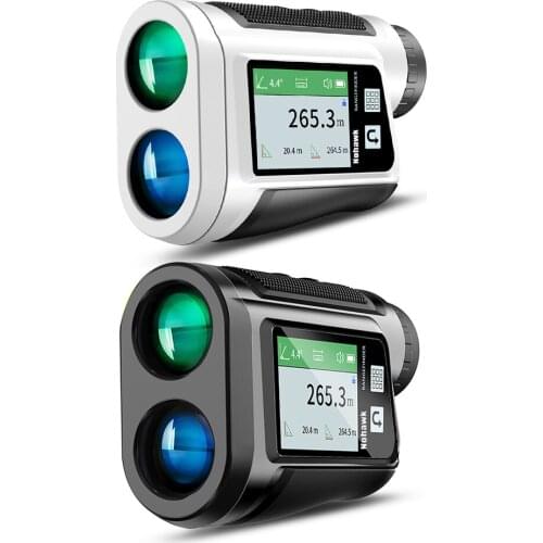 Touch screen Golf rangefinder 600m Telescope Laser distance meter with Flag-Lock Rechargeable rangefinder hunting Handheld