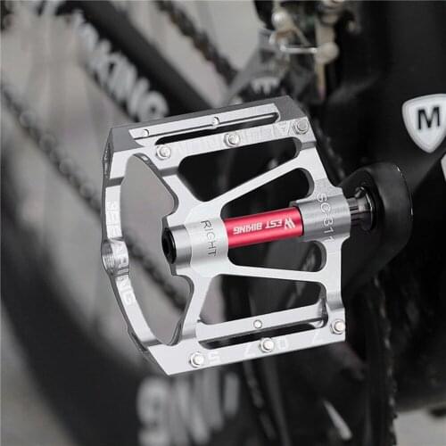 Mountain Bike Sanchain Pedal Aluminum Alloy Lightweight Road Car Riding Bearing Foot Pedal