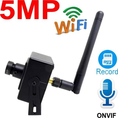 JIENUO 5MP Wifi Camera Ip 64G Audio Full HD 16G 32G Cctv Security High Definition Wireless Surveillance Onvif Mini Home Camera