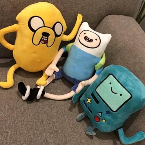 2020 Adventure Time Plush Toys Finn Jake BMO Soft Stuffed Animal Dolls For Kid Birthday Gift