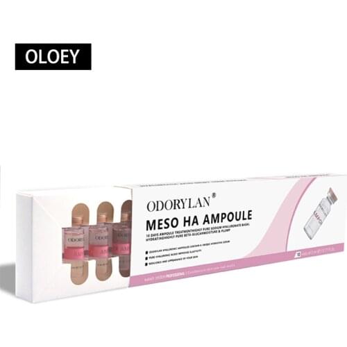 Korea 5ml Pure Micro Molecular Cross-linked Hyaluronic Acid Ampoule Mesotherapy Collagen HA Hyaluronic Acid BB Skin Whitening