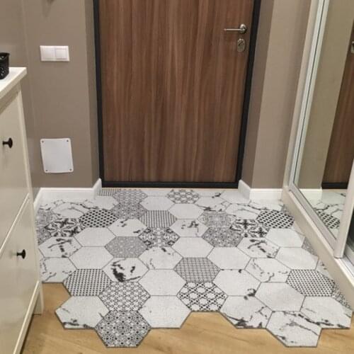 Mats Carpet Freely Cuttable Custom Home Doormat Anti-slip Indoor PVC Doormat Carpet Bath Mat Kitchen Mat Entrance Floor Carpet