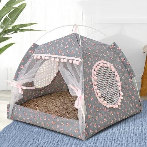 Pet bed for cat house cozy products for pet accessories nest comfy calming cat beds for small dogs chihuahua tent hammock