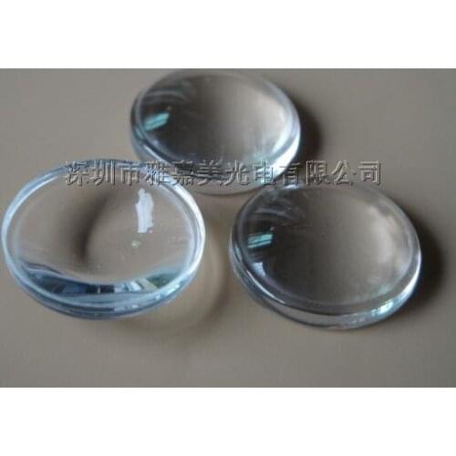 Power LED lens diameter 20.2MM High 4.5MM optical glass Convex lens, Automobile lamp glass lens