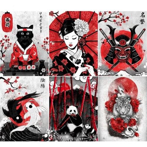 5d DiY Full Diamond Painting Mosaic Panda Cat Animal Needlework Diamond Embroidery Cross Stitch Kits Home Wall Decor Stickers
