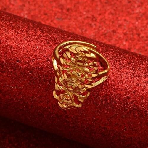 Luxury Flower Female Ring Engagement Ring Wedding Rings For Women