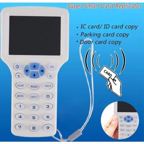 Encrypted Copy Programming Reader RFID 125KHz T5577 Copier Duplicator Card NFC Copier CUID 13.56MHz Tag Reader FUID Key Writer