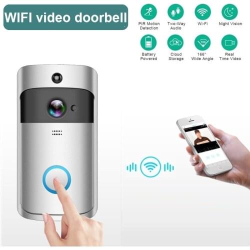 WIFI Smart IP Video Intercom Wireless Doorbell with Camera For Apartment Door Phone Bell Ring IR Alarm Security Camera