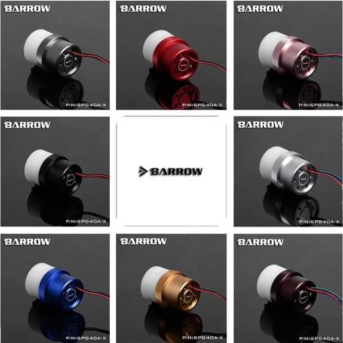 TinChan Barrow water cooler pump for watercooling -PWM-18W(full coverage) white/black/transparent heatsink gadget