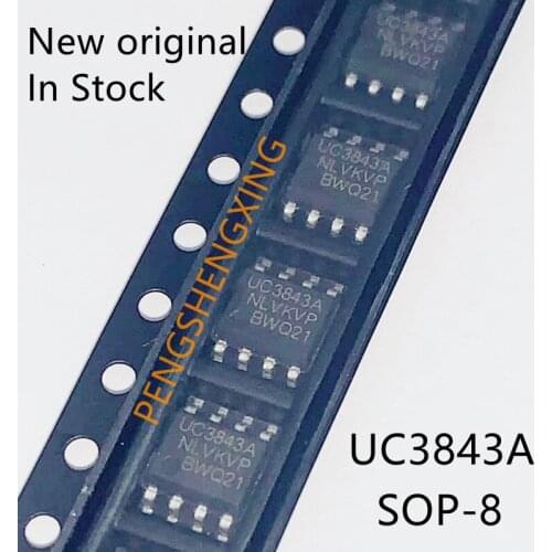 10PCS/LOT UC3843AN UC3843 UC3843A 3843A SOP-8 New original spot hot sale