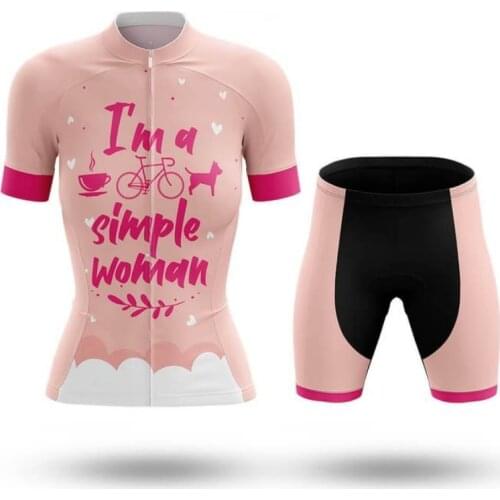 2020 Summer Womens cycling jersey set Professional Maillot ciclismo Cycling clothing Quick Dry summer short sleeved bike jersey