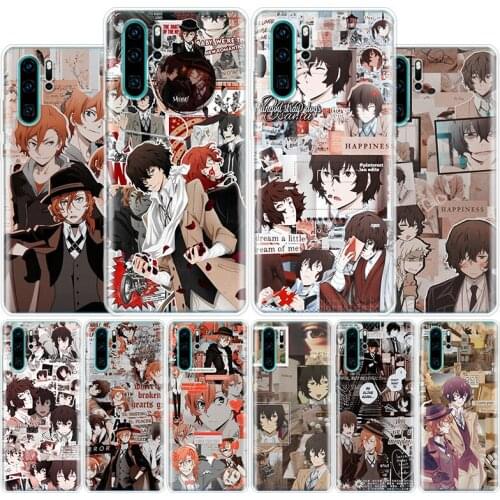 Bungo Stray Dogs Poster Cover Phone Case For Huawei Honor 10 9 20 Lite 9X 8X 8S 8A 7X 7A Pro Y5 Y6 Y7 Y9 2019 10i20i V20 V30
