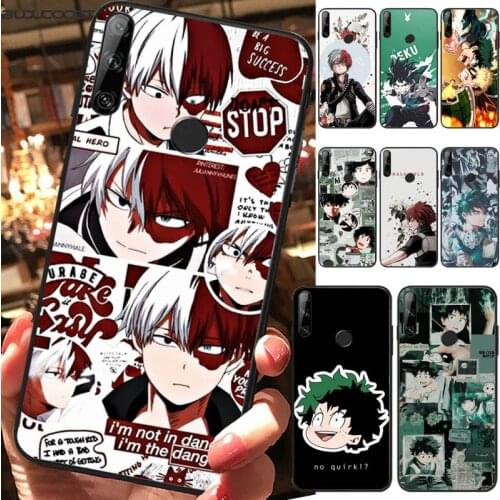 Riccu My hero academia Phone Case For Huawei Y5 Y6 Y7 Y9 Prime Pro II 2019 2018 Honor 8 8X 9 lite View9