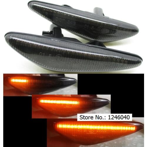Dynamic Led Side Marker Turn Signal Repeater Light for Mazda MX-5 Miata RX8 Mazda5 CW Premacy Mazda 6 atenza Fiat 124 Spider