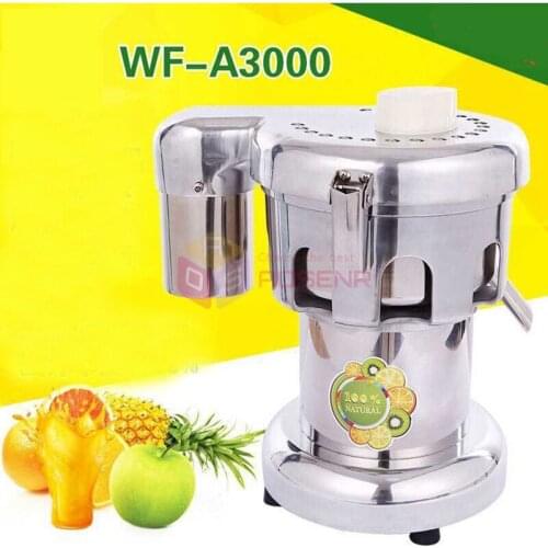 Electric Commercial Fruit Juicer Juice Extractor Orange Vegetable Fruit Squeezer Stainless Steel Fruit Juicing Machine 370W