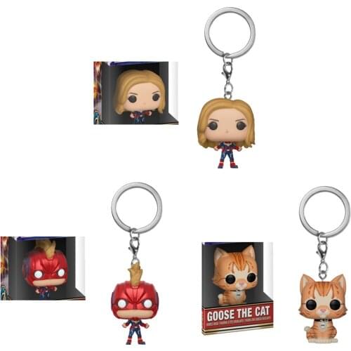 With original box captain keychain U.S.A captain with box keychains