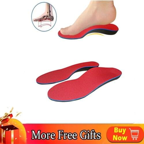 FVYVL Orthopedic Insoles Doctors recommend Best Material EVA Orthotic Insole Flat Feet Arch Support Orthopedic shoes pad