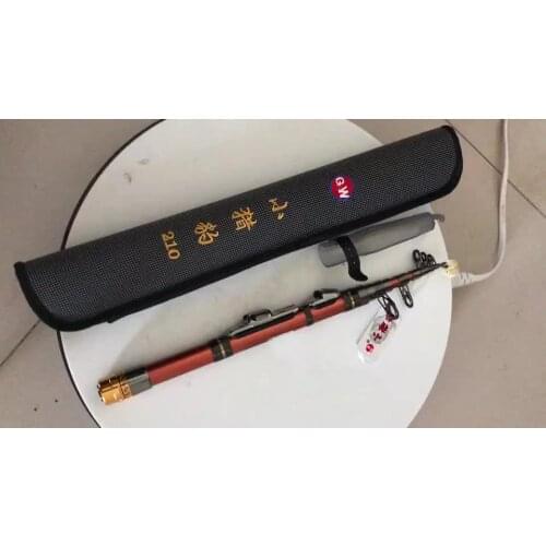 Hot Sale 1.5m 1.65m 1.8m 2.1m 2.4m 2.7m Mini Fishing Rod Telescopic Carbon Fiber