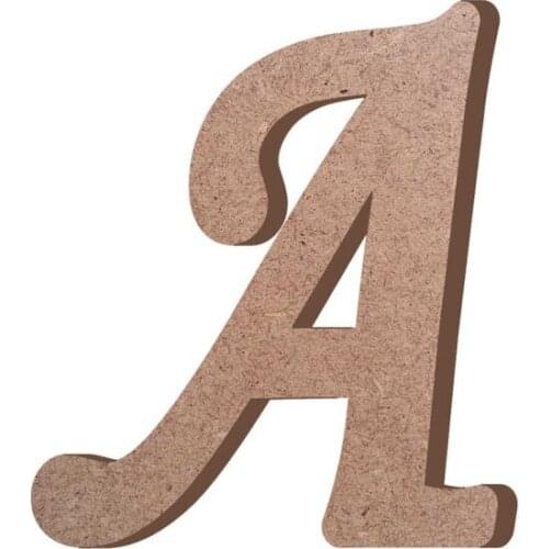 Hr1 A Letter Trinket Wooden Object Code: hr1 paintable decorative objects декоративные предметы под роспись