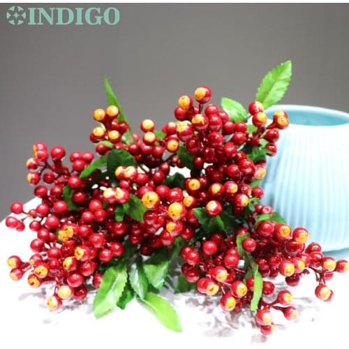 INDIGO Artificial Flowers For Wedding Bouquets