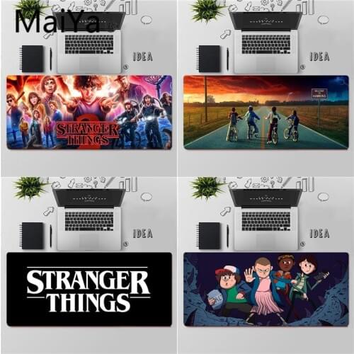 Maiya Stranger Things Customized MousePads Computer Laptop Anime Mouse Mat Free Shipping Large Mouse Pad Keyboards Mat