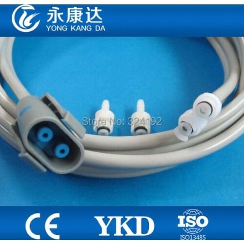 GE Dinamap NIBP cuff cable/ Blood Pressure cuffs tube/ 2m air hose for bp cuff