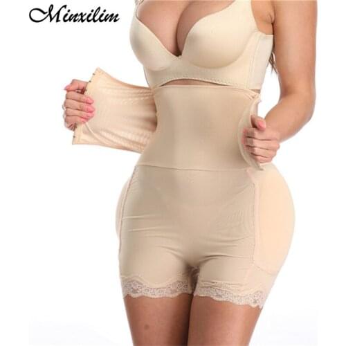 Milixim Shapewear Work out Butt lifter Tummy Control Waist Trainer Corset Rows Of Hooks Booty Lift Pulling Sexy Underwear Shaper