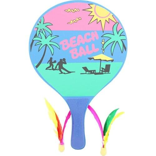 Multi Functional Badminton Racket Beach Racket Creative Table Tennis Clappers Badminton Racket for Woman Man and Child