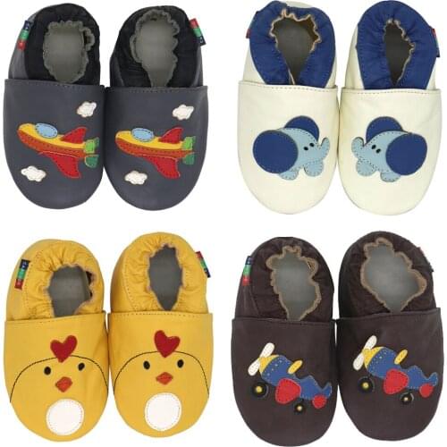 Infant Shoes Toddler Slippers Soft Leather Baby Boys First-Walkers Girl Shoes Childrens Shoes