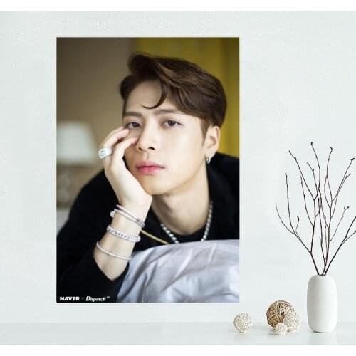 Custom KPOP GOT7 Jackson Wang Poster Cloth Silk Canvas Poster Home Decoration Wall Art Fabric Poster Print More Size