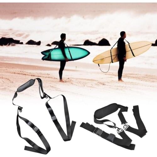 Surfboard Shoulder Carry Sling Stand Up Strap Paddle Board Straps Adjustable Portable Surfing Equipment Surfing Kayak Unisex