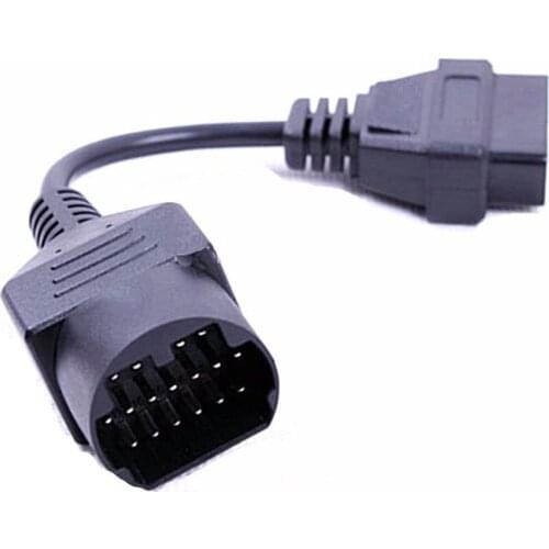 17 PIN To 16 PIN OBD1 To OBD2 Connect Cable For Mazda