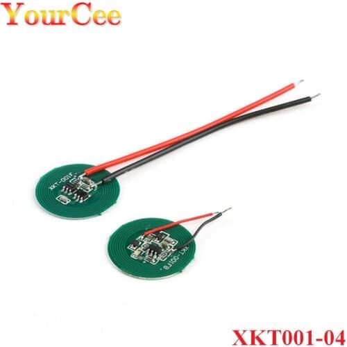 XKT001-04 Small Wireless Power Supply Module WIFI Wireless Charging Module 20mm Charger DIY Receiver Transmitter Circuit PCB