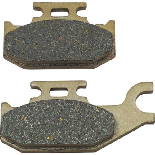 1 Pair Motorcycle Front Rear Brake Pad Set Can-Am705600398 705600014 For gas scooter Moped E-bicycle Disc brake pad