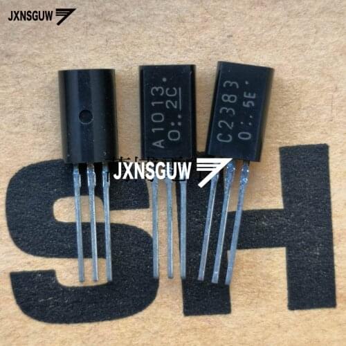 10pair 2SA1013 2SC2383 O TO-92L Transistor A1013 C2383 Audio Power Amplifier 2SA1013-O 2SC2383-O power transistor Bagged Laser