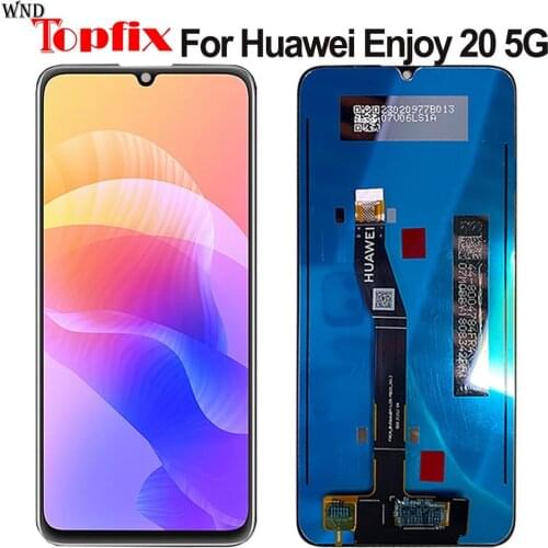 100% Tested For Huawei Enjoy 20 5G LCD Display Touch Screen Digitizer Assembly Frame Enjoy 20 Lcd WKG-AN00 Display