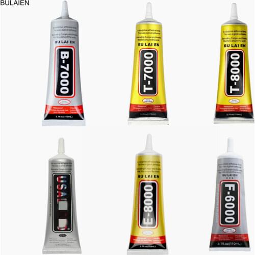 2pcs 110ml e6000 t7000 t8000 e8000 b7000 f6000 phone screen Super glue adhesive telephone glass glue diamond jewelry glue