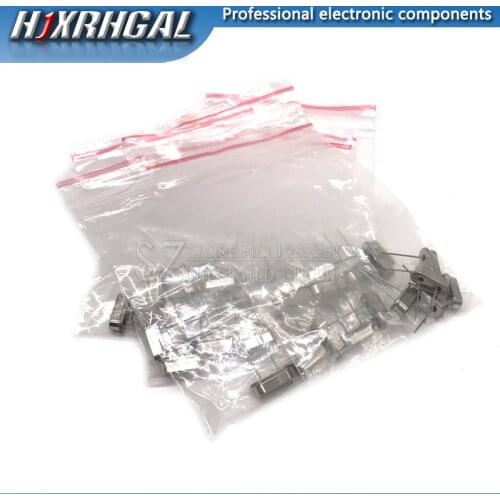 7values*5pcs=35pcs 32.768Khz 6Mhz 8Mhz 11.0592Mhz 12Mhz 16Mhz 20Mhz Crystal Oscillator HC-49S new and hjxrhgal