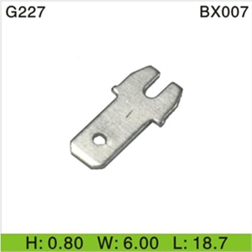 Free shipping 1000pcs Car Electronics & Motorcycle Accessories & Parts G227 Female terminal connector