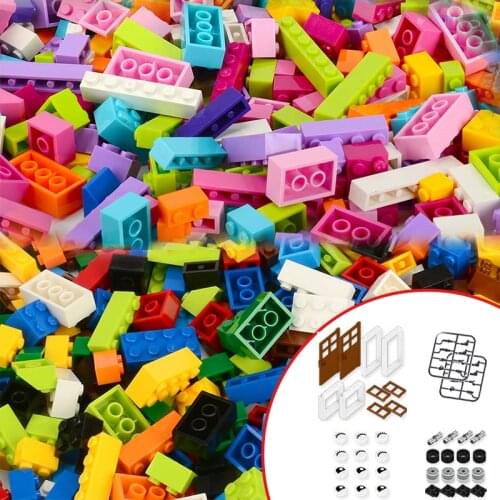 Replacement Parts For QunLong DIY Classic 1000+ Pcs Pieces Bricks Blocks Building Kits Basic Creative Moc Sets Friends Animals