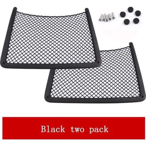 For Audi A4 Q3 A3 A6L A7 A6 Q5 Q7 Accessories Abs Nylon Car Seat Back Net Bag Storage Box for Volkswagen General