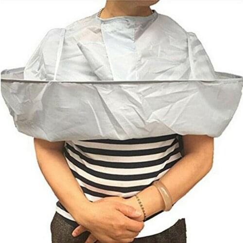 Haircut Tool Nylon Styling Hair Cutting Cloak Foldable Umbrella Cape Trimming Home Stylists Cover Easy Clean Adult Salon Barber